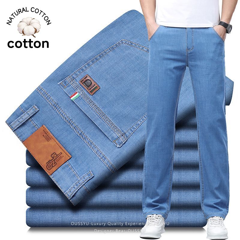 Levis Jeans 501 - Pantalones vaqueros elásticos de algodón para