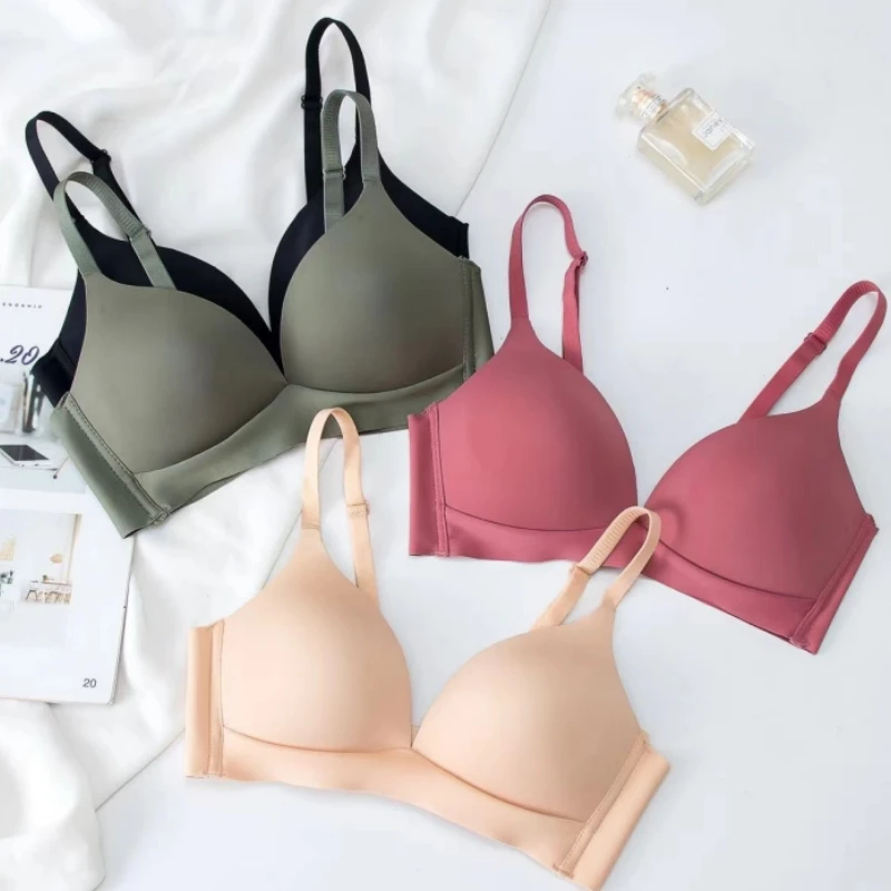 Bralette Wireless Soft - Sujetador push-up sin costuras de estilo