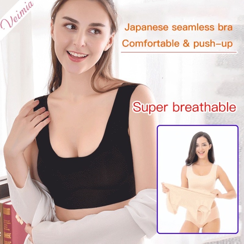 Top Deportivo Sin Costuras par - Bralette Wireless Soft reseña y precio