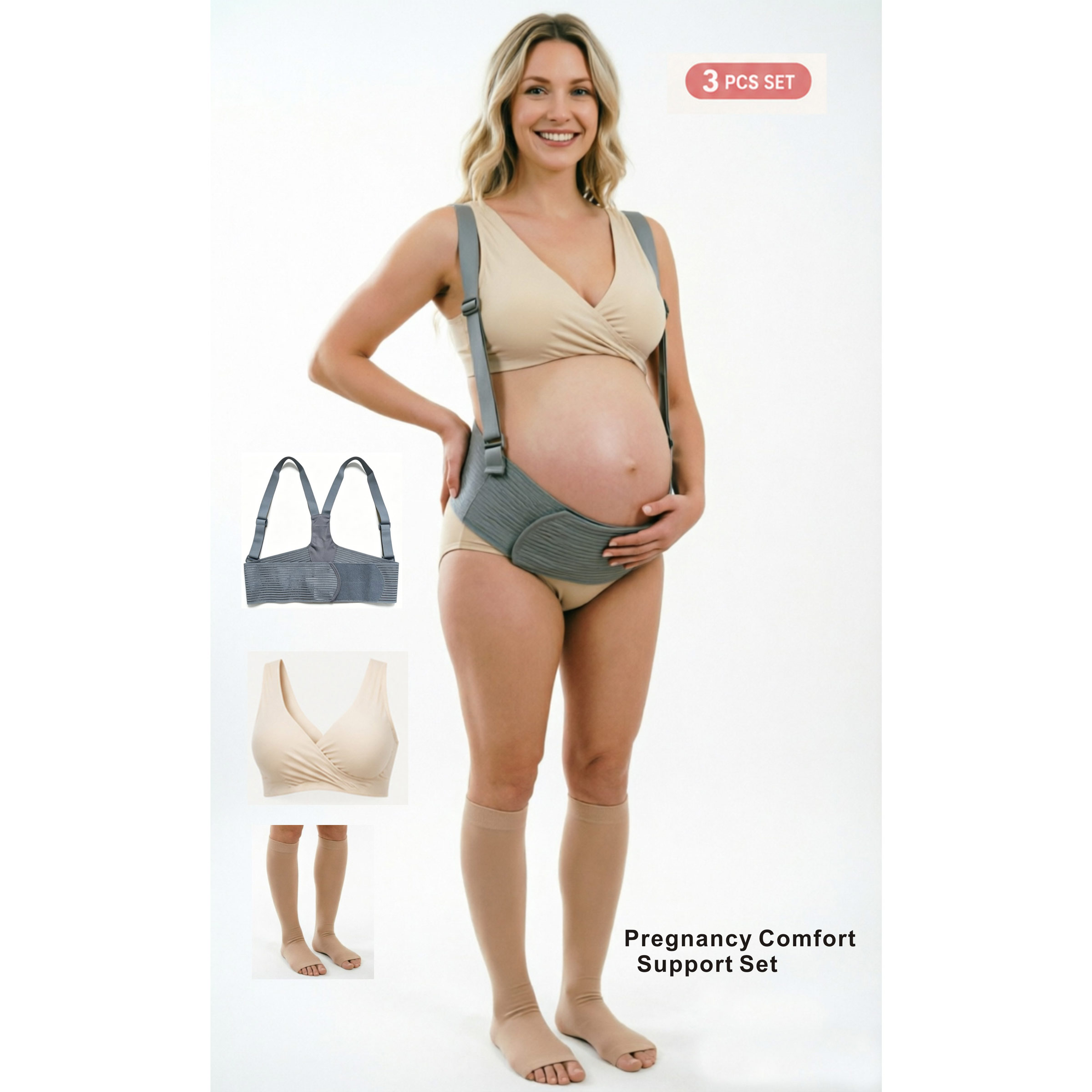Conjunto esencial de maternida - Nursing Bra Sleep reseña y precio